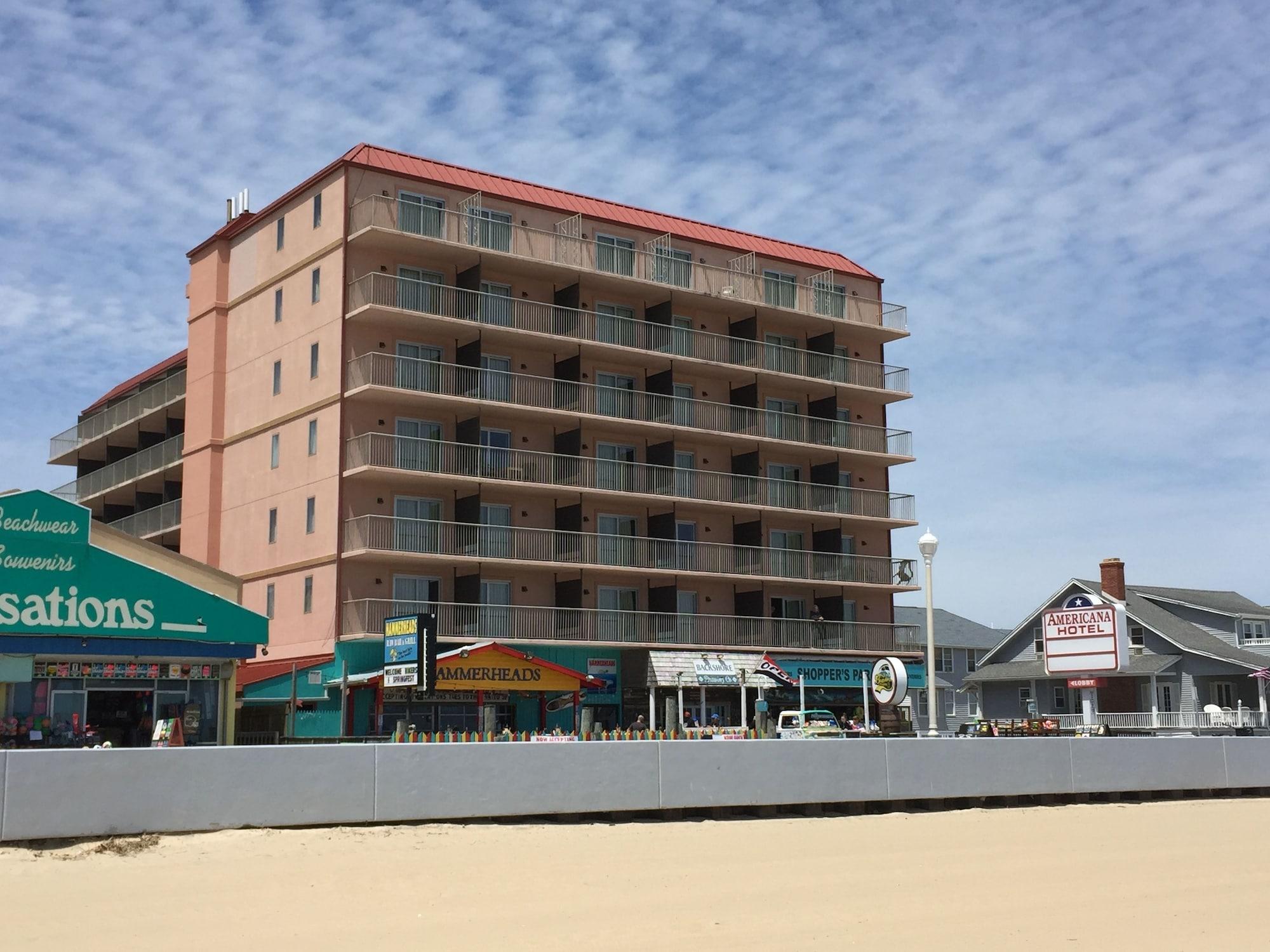 Americana Hotel Boardwalk Ocean City Exterior photo